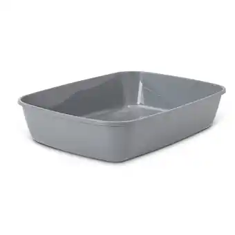 Zooplus Savic kattenbak Iriz zonder rand, 50 cm grijs aanbieding