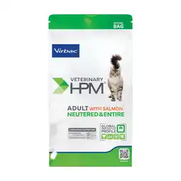 Zooplus Virbac Veterinary HPM Cat Adult Zalm - Dubbelpak: 2 x 7 kg aanbieding
