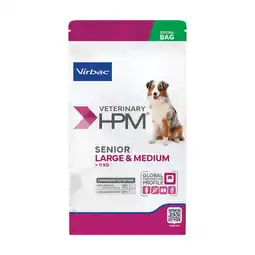 Zooplus Virbac Veterinary HPM Dog Senior Large & Medium Hondenvoer - Dubbelpak: 2 x 12 kg aanbieding
