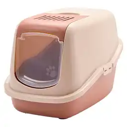 Zooplus Savic Kattenbak Nestor - champagne roze / toscane rood aanbieding