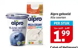 Hoogvliet Alpro gekoeld aanbieding