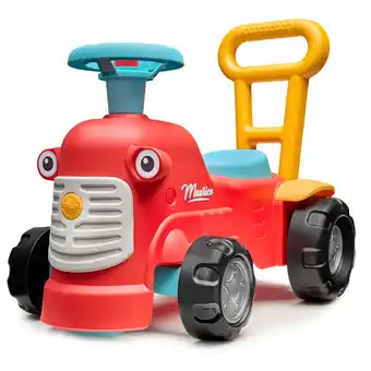 Top1Toys Loopfiguur tractor maurice rood aanbieding