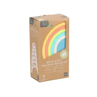 Top1Toys Jipy bioplastic Regenboog Stapelspel aanbieding