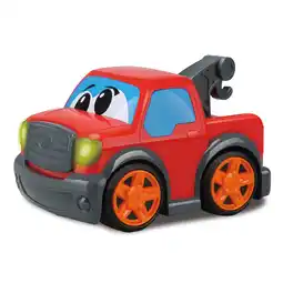 Top1Toys KiddyGo auto pick up truck 19 cm met licht en geluid rood aanbieding