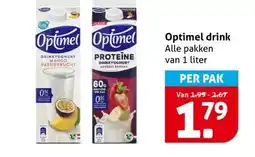 Hoogvliet Optimel drink aanbieding