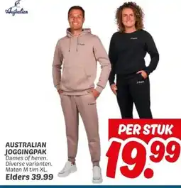 Dekamarkt AUSTRALIAN JOGGINGPAK aanbieding