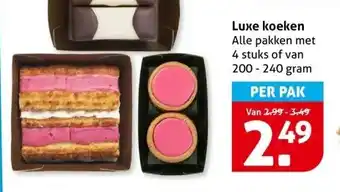 Hoogvliet Luxe koeken aanbieding