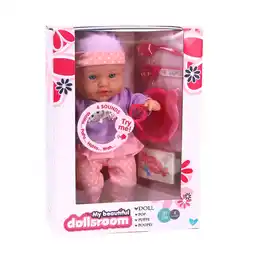 Top1Toys Pop 31 Cm 4 Geluiden + 5 Accessoires My Beautiful Dollsroom aanbieding