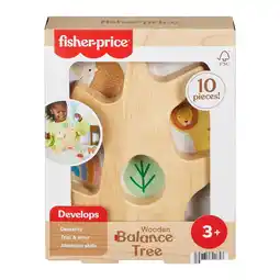 Top1Toys Fisher Price Hout Balanceer Boom aanbieding