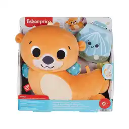 Top1Toys Fisher Price 2-In1 Rocking Tummy Time Otter aanbieding