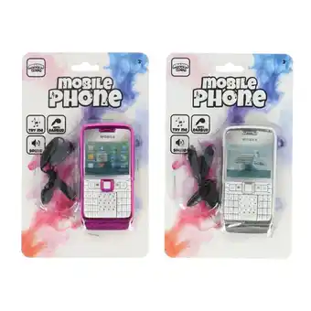 Top1Toys Amazing Cool Mobiele Telefoon Met Oordopjes Assorti aanbieding