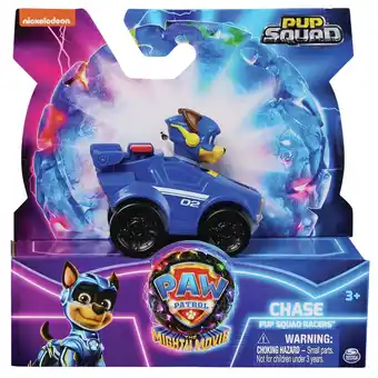 Top1Toys Paw Patrol The Mighty Movie Pup Squad Racers Assorti aanbieding