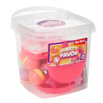 Top1Toys Uitdeel speelgoed 35 stuks in emmer 2 assorti aanbieding