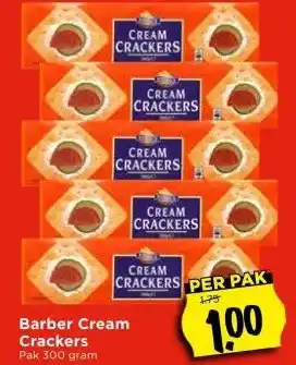 Vomar Voordeelmarkt Barber Cream Crackers aanbieding