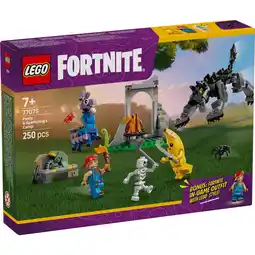 Top1Toys LEGO 77075 Fortnite Peely en Sparkplugs Kamp aanbieding