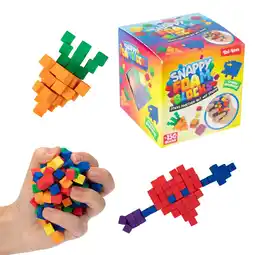 Top1Toys Puzzel foam blokken 1 cm zelfklevend aanbieding