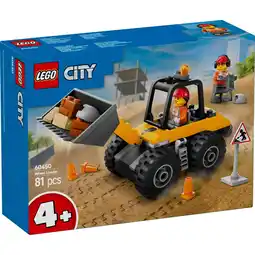 Top1Toys LEGO 60450 City Great Vehicles Gele wiellader aanbieding