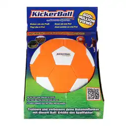 Top1Toys Kickerball Voetbal oranje maat 4 aanbieding