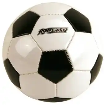 Top1Toys Alert Sport voetbal Wit/Zwart , Maat 5 aanbieding