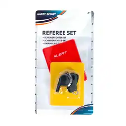 Top1Toys Alert Scheidsrechtersfluitje Met Kaarten aanbieding
