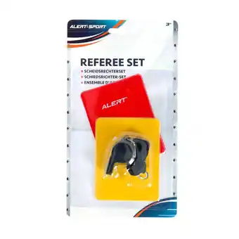 Top1Toys Alert Scheidsrechtersfluitje Met Kaarten aanbieding