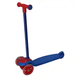 Top1Toys Alert step scooter driewieler blauw/rood aanbieding