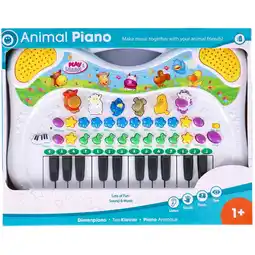 Top1Toys Dieren Piano Met Opneem Functie aanbieding