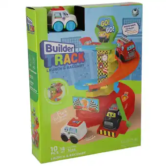 Top1Toys Racebaan met 1 auto pre-school aanbieding