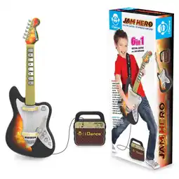 Top1Toys Idance electrische gitaar Jam Hero + versterker aanbieding