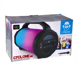 Top1Toys Idance party speaker cyclone met microfoon aanbieding