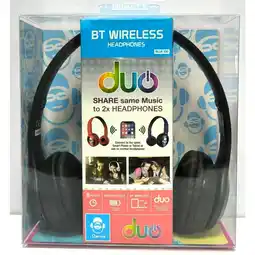 Top1Toys Idance hoofdtelefoon draadloos zwart metal aanbieding
