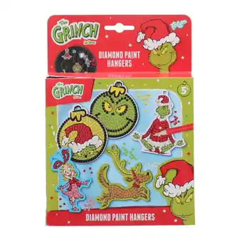 Top1Toys The Grinch diamond paint hangers 5 stuks inclusief 1100 diamonds aanbieding