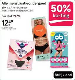 Etos Alle menstruatieondergoed aanbieding