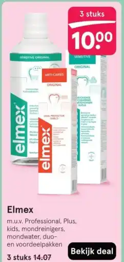 Etos Elmex aanbieding