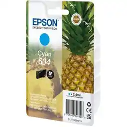 Bol.com Originele inkt cartridge Epson 604 Cyaan aanbieding