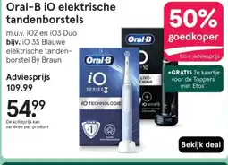 Etos Oral-B iO elektrische tandenborstels aanbieding