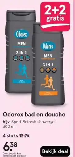 Etos Odorex bad en douche aanbieding