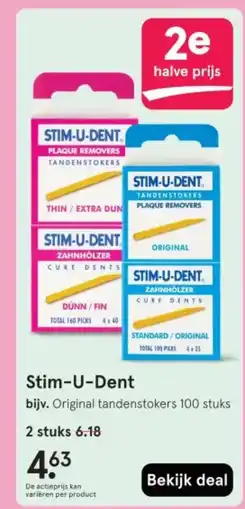 Etos Stim-U-Dent. aanbieding