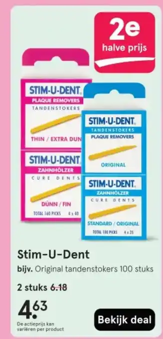 Etos Stim-U-Dent. aanbieding