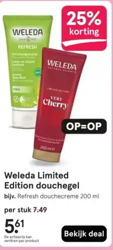 Etos Weleda Limited Edition douchegel aanbieding