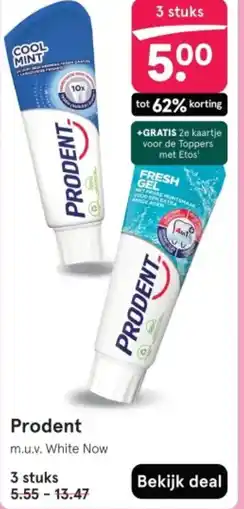 Etos Prodent aanbieding