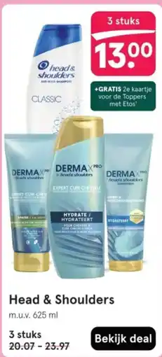 Etos Head & Shoulders aanbieding