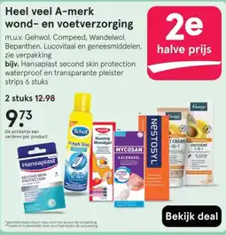 Etos Heel veel A-merk wond- en voetverzorging aanbieding