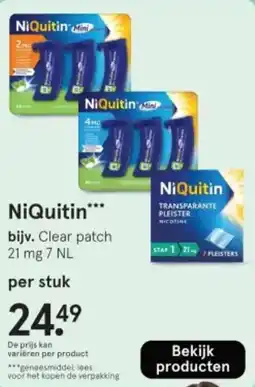 Etos NiQuitin aanbieding
