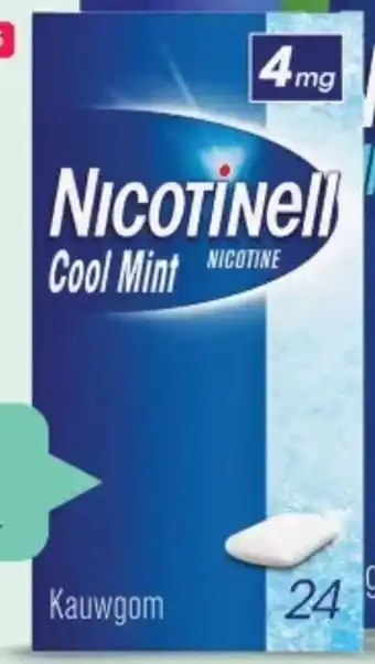 Etos Nicotinell Cool Mint Kauwgom aanbieding