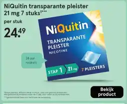 Etos NiQuitin transparante pleister aanbieding