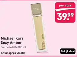 Etos Michael Kors Sexy Amber aanbieding