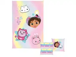 Lidl Gabby´s Dollhouse Plaid met kussen aanbieding