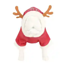 Van Cranenbroek Trui Hond Kerst holidays rood aanbieding
