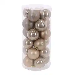 Van Cranenbroek Kerstbal 6cm mix 24st pearl aanbieding